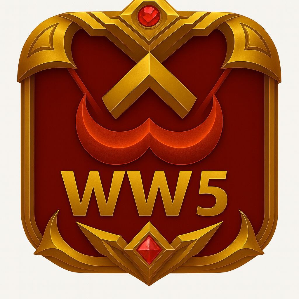 WW5 Game official logo – online casino and real cash gaming app India